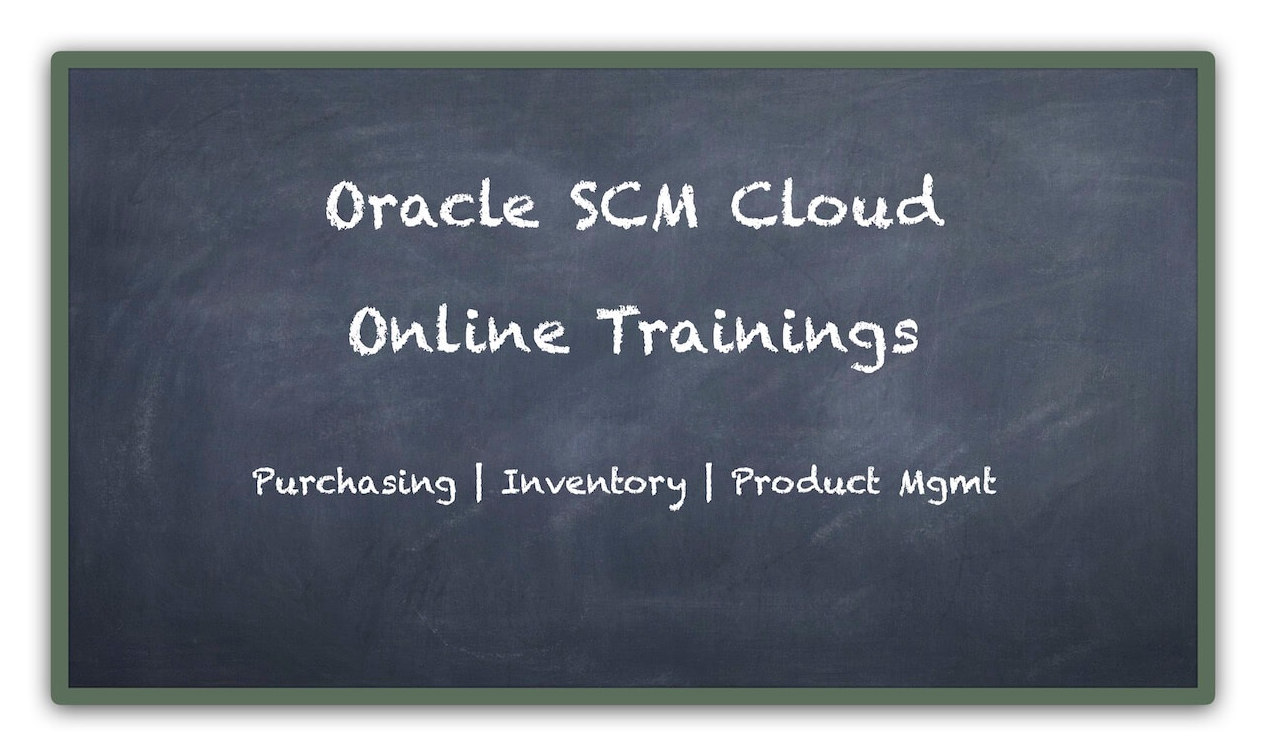 Oracle SCM Cloud Online Training