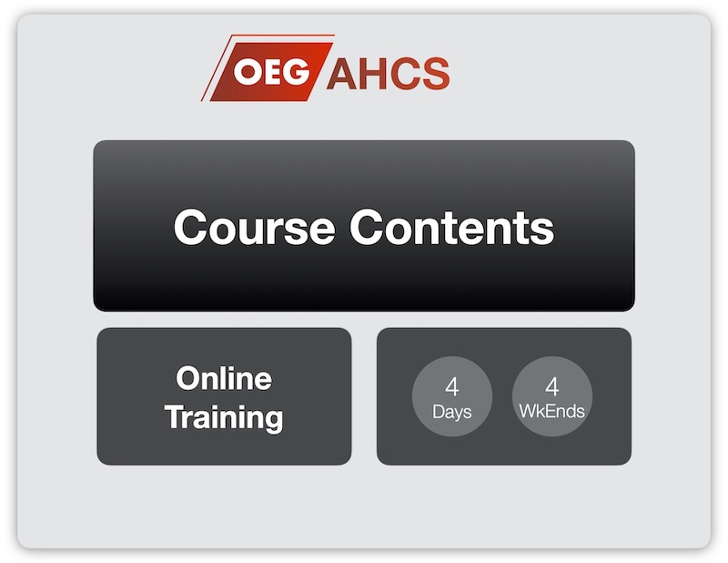 OEG - AHCS Training Contents